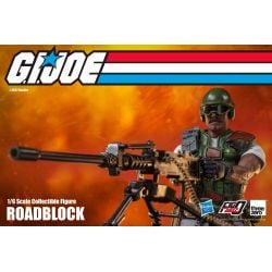 Roadblock ThreeZero figure (GI Joe)