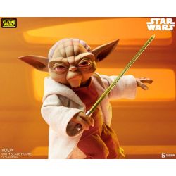 Yoda Sideshow figure sixth scale (Star Wars : the clone wars)