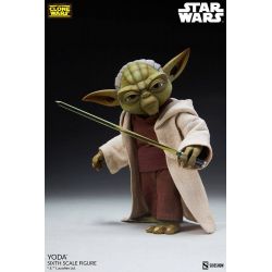 Yoda Sideshow figure sixth scale (Star Wars : the clone wars)
