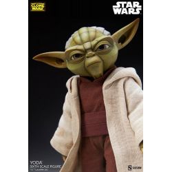 Yoda Sideshow figure sixth scale (Star Wars : the clone wars)