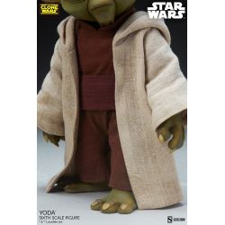 Yoda Sideshow figure sixth scale (Star Wars : the clone wars)