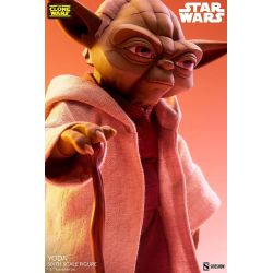 Figurine Yoda Sideshow sixth scale (Star Wars : the clone wars)