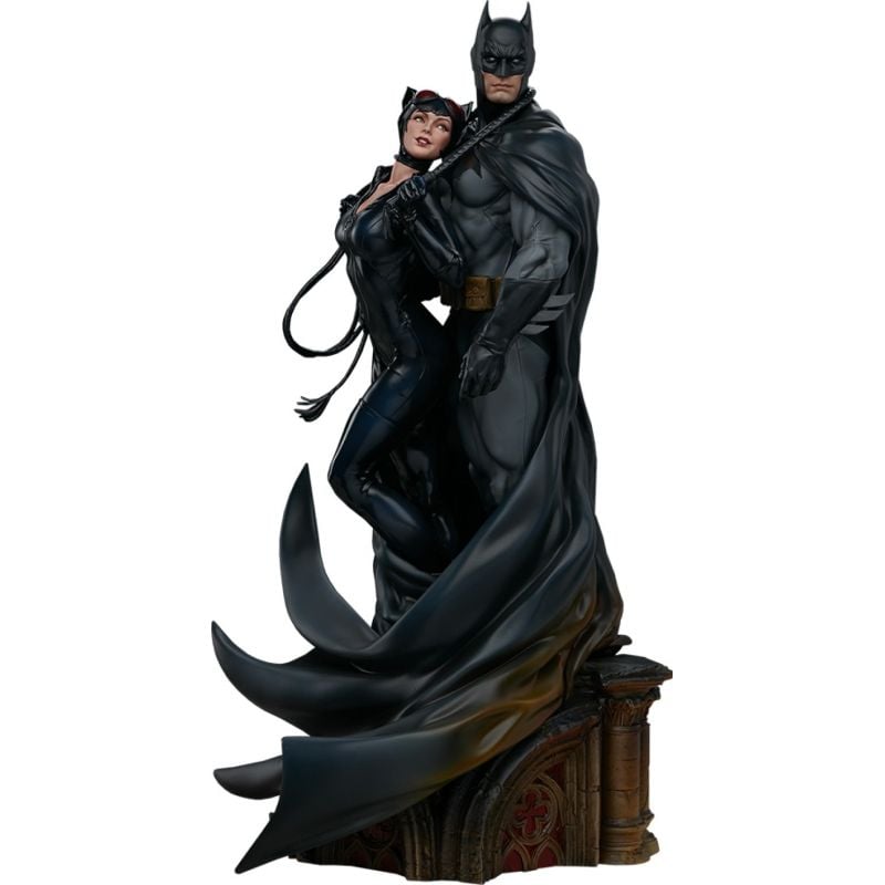 Batman and Catwoman Sideshow diorama (DC Comics)