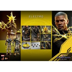 Figurine Electro Hot Toys MMS644 Movie Masterpiece (Spider-Man No Way Home)
