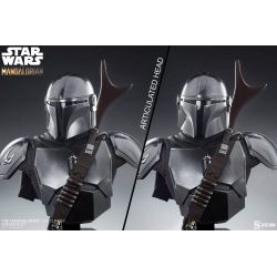 Din Djarin Sideshow Life-Size bust 1/1 bust (Star Wars : the Mandalorian)
