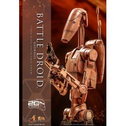 Battle Droid Hot Toys Movie Masterpiece figure Geonosis MMS649 20th anniversary (Star Wars episode II : attack of the clones)