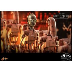 Battle Droid Hot Toys Movie Masterpiece figure Geonosis MMS649 20th anniversary (Star Wars episode II : attack of the clones)
