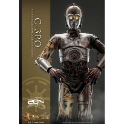 C-3PO figurine Movie Masterpiece Hot Toys diecast MMS650D46 20th anniversary (Star Wars episode 2 : l'attaque des clones)