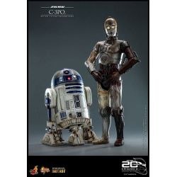 C-3PO figurine Movie Masterpiece Hot Toys diecast MMS650D46 20th anniversary (Star Wars episode 2 : l'attaque des clones)