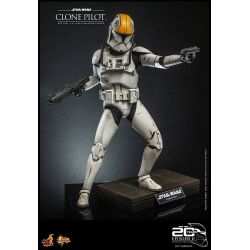 Clone Pilot Hot Toys Movie Masterpiece figure MMS648 20th anniversary (Star Wars episode II : AOTC)