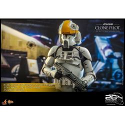 Clone Pilot Hot Toys Movie Masterpiece figure MMS648 20th anniversary (Star Wars episode II : AOTC)