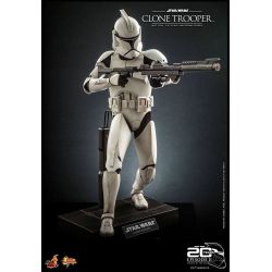 Clone Trooper Hot Toys Movie Masterpiece figure 20th anniversary MMS647 (Star Wars episode 2 : attack of the clones)