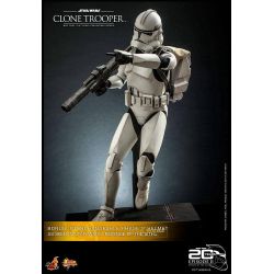 Clone Trooper Hot Toys Movie Masterpiece figure 20th anniversary MMS647 (Star Wars episode 2 : attack of the clones)