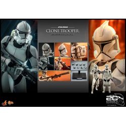 Clone Trooper Hot Toys Movie Masterpiece figure 20th anniversary MMS647 (Star Wars episode 2 : attack of the clones)
