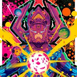Galactus Sideshow The Devourer Fine Art Print (affiche Marvel Comics)