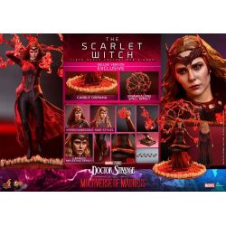 Scarlet Witch Hot Toys Movie Masterpiece figure deluxe version MMS653 (Docteur Strange in the multiverse of madness)