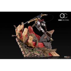 Statue Mikasa Ackerman (vs the armored titan) Oniri (L'attaque des titans)