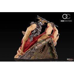 Statue Mikasa Ackerman (vs the armored titan) Oniri (L'attaque des titans)