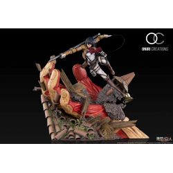 Statue Mikasa Ackerman (vs the armored titan) Oniri (L'attaque des titans)