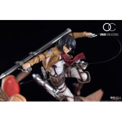 Statue Mikasa Ackerman (vs the armored titan) Oniri (L'attaque des titans)