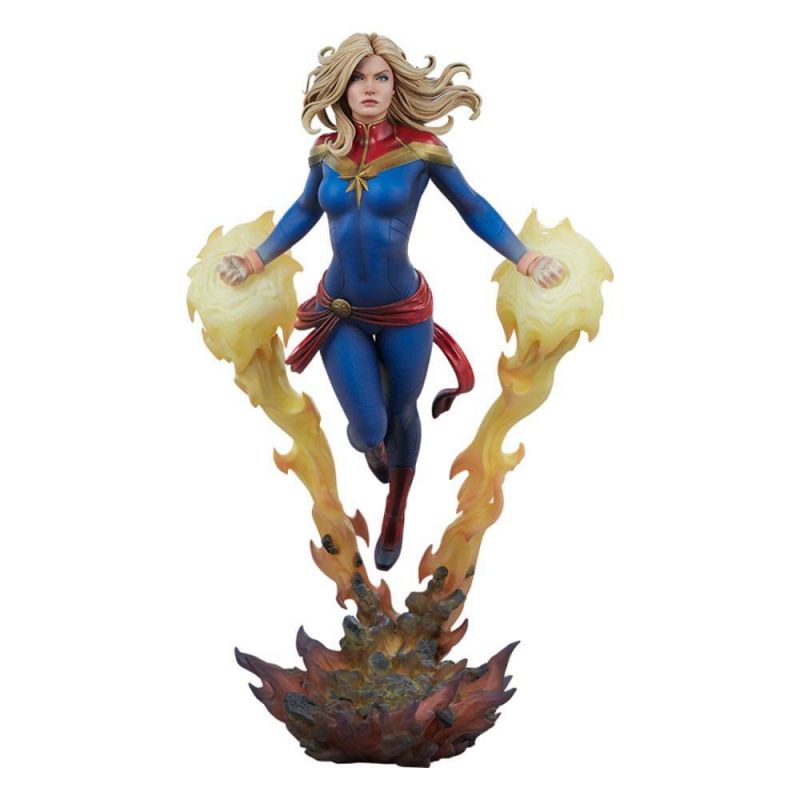 Statue Captain Marvel Sideshow Premium Format (Marvel)