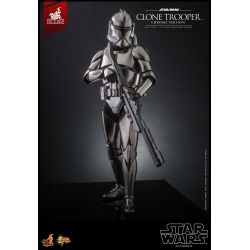 Figurine Clone Trooper Hot Toys chrome version MMS643 (Star Wars)