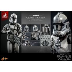 Clone Trooper Hot Toys Movie Masterpiece figure chrome version (Star Wars)