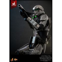 Figurine Hot Toys Death Trooper black chrome version MMS621 (Star Wars Rogue One)