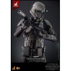 Figurine Hot Toys Death Trooper black chrome version MMS621 (Star Wars Rogue One)