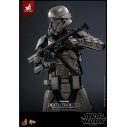 Figurine Hot Toys Death Trooper black chrome version MMS621 (Star Wars Rogue One)