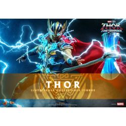 Figurine Hot Toys Thor deluxe MMS656 Movie Masterpiece (Love and thunder)