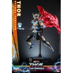 Figurine Hot Toys Thor deluxe MMS656 Movie Masterpiece (Love and thunder)