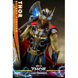 Figurine Hot Toys Thor deluxe MMS656 Movie Masterpiece (Love and thunder)