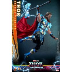 Figurine Hot Toys Thor deluxe MMS656 Movie Masterpiece (Love and thunder)