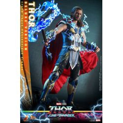 Figurine Hot Toys Thor deluxe MMS656 Movie Masterpiece (Love and thunder)