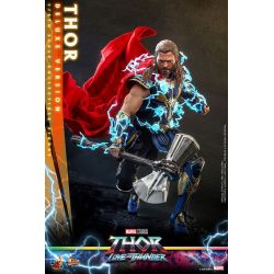 Figurine Hot Toys Thor deluxe MMS656 Movie Masterpiece (Love and thunder)