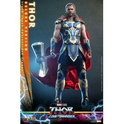 Figurine Hot Toys Thor deluxe MMS656 Movie Masterpiece (Love and thunder)