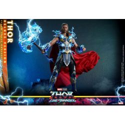 Figurine Hot Toys Thor deluxe MMS656 Movie Masterpiece (Love and thunder)