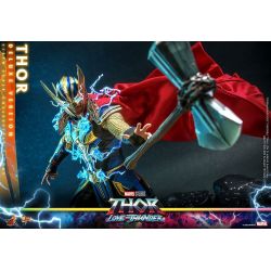 Figurine Hot Toys Thor deluxe MMS656 Movie Masterpiece (Love and thunder)