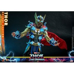 Figurine Hot Toys Thor deluxe MMS656 Movie Masterpiece (Love and thunder)