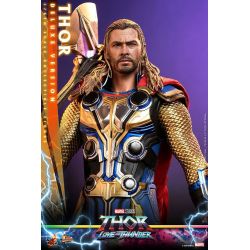 Figurine Hot Toys Thor deluxe MMS656 Movie Masterpiece (Love and thunder)