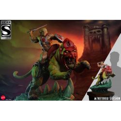 He-Man Battlecat Tweeterhead statue (Masters of the universe)