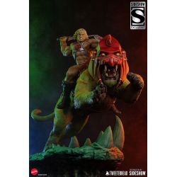He-Man Battlecat Tweeterhead statue (Masters of the universe)