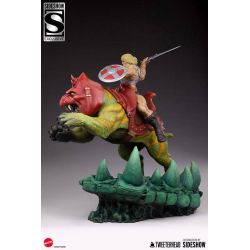 He-Man Battlecat Tweeterhead statue (Masters of the universe)