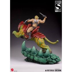 He-Man Battlecat Tweeterhead statue (Masters of the universe)