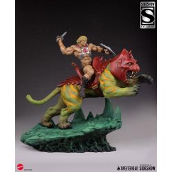 He-Man Battlecat Tweeterhead statue (Masters of the universe)