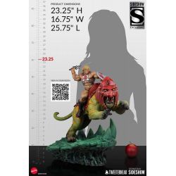 He-Man Battlecat Tweeterhead statue (Masters of the universe)