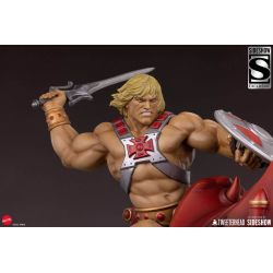 Musclor et Battlecat Tweeterhead (statue Les Maîtres de l'univers)