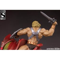 He-Man Battlecat Tweeterhead statue (Masters of the universe)