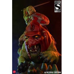 He-Man Battlecat Tweeterhead statue (Masters of the universe)
